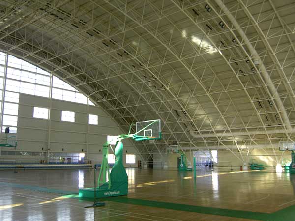 义马篮球馆网架